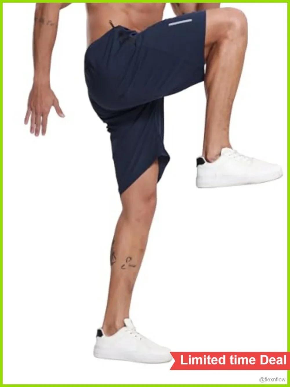 5 Pack Men's Athletic Gym Shorts Quick Dry with Zip Pockets